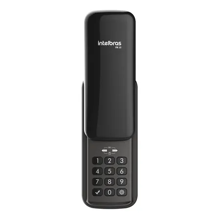 Fechadura Digital De Sobrepor Com Senha Fr 10 Preto Intelbras