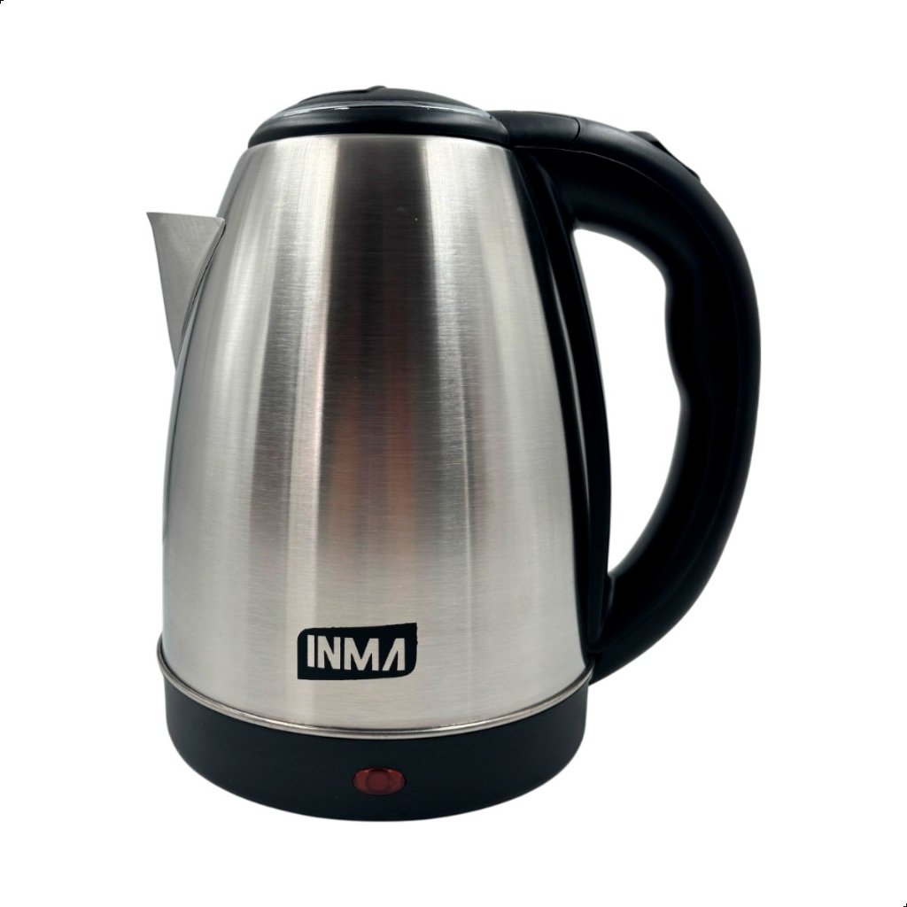 Chaleira Elétrica Inox Portátil 1,8l Jarra Térmica Esquenta Chá Ferve Água Rápido Inma 110v ou 220v