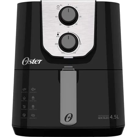 Fritadeira Black Perform 4,5l Oster Ofrt510 Preto 127v