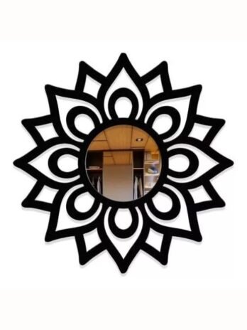 Espelho Mandala Florada Decorativo