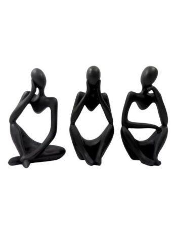 Trio Estátua Pensador